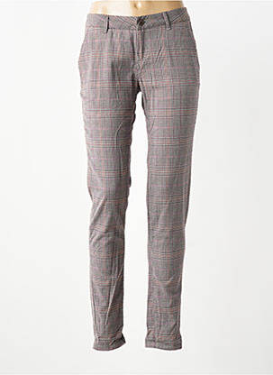 Pantalon chino taille basse taille basse gris FIRETRAP femme