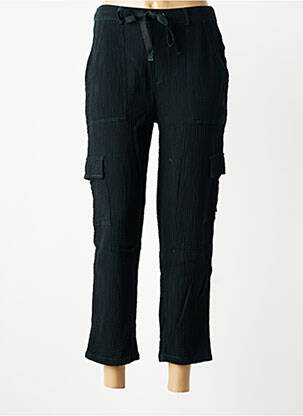 Pantalon cargo taille haute taille haute noir LA PETITE ETOILE femme