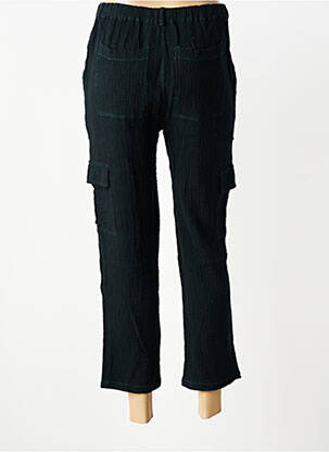 Pantalon cargo taille haute taille haute noir LA PETITE ETOILE femme