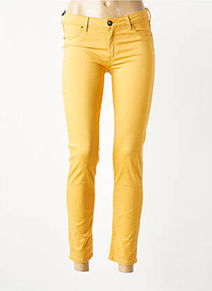 Jeans skinny stretch taille basse orange KOCCA femme