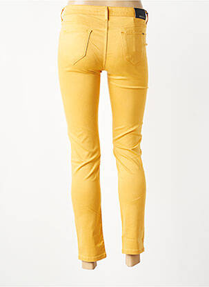 Jeans skinny stretch taille basse orange KOCCA femme