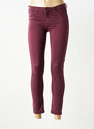 Jeans skinny stretch taille basse violet KOCCA femme