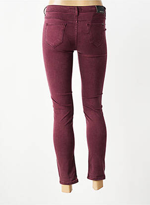Jeans skinny stretch taille basse violet KOCCA femme