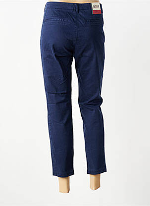 Pantalon 7/8 taille haute taille haute bleu TOMMY HILFIGER femme