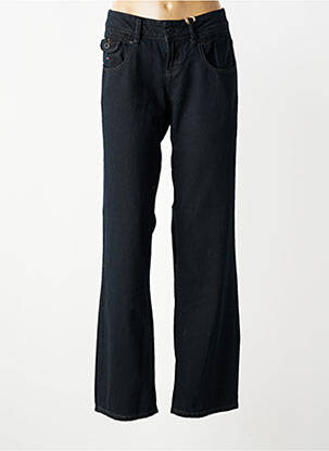 Jeans coupe droite stretch taille basse noir TOMMY HILFIGER femme