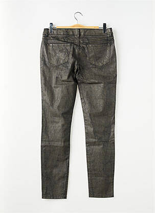 Jeans coupe slim stretch taille normale vert I.CODE (By IKKS) femme