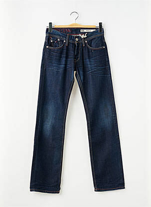 Jeans coupe droite stretch taille normale bleu TOMMY HILFIGER femme