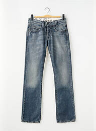 Jeans coupe droite taille basse taille basse bleu FIRETRAP femme