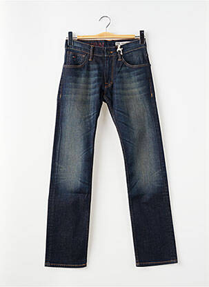 Jeans coupe droite stretch taille normale bleu TOMMY HILFIGER homme