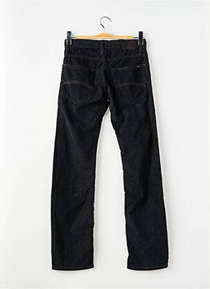 Pantalon slim tissage velours noir TOMMY HILFIGER homme
