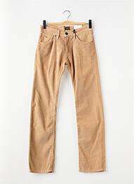 Pantalon slim stretch beige TOMMY HILFIGER homme
