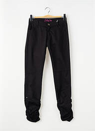 Pantalon slim taille basse noir CHIPIE fille