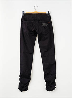 Pantalon slim tissage popeline noir CHIPIE fille