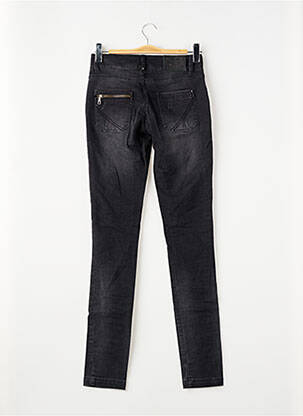 Jeans coupe slim stretch taille normale noir I.CODE (By IKKS) femme