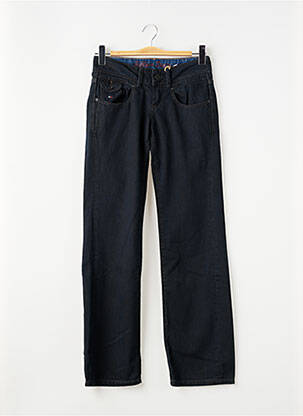 Jeans coupe droite taille basse taille basse noir TOMMY HILFIGER femme