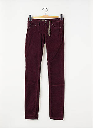 Pantalon slim taille basse taille basse violet FIRETRAP femme