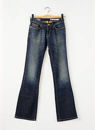 Jeans bootcut stretch taille basse bleu TOMMY HILFIGER femme