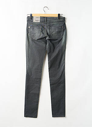 Jeans coupe slim stretch taille ajustable gris PEPE JEANS fille