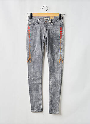 Jeans skinny stretch gris SCOTCH R'BELLE fille