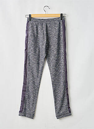 Jogging tissage chiné taille élastique gris REDSOUL fille