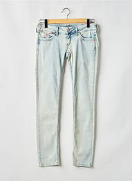 Jeans skinny taille basse taille ajustable bleu PEPE JEANS fille