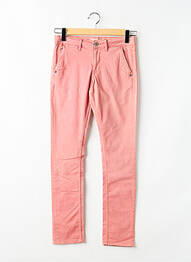Pantalon chino stretch taille ajustable orange PEPE JEANS garcon
