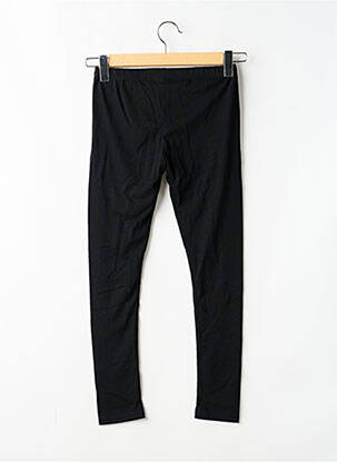 Legging stretch taille élastique noir MISS & GIRLS fille
