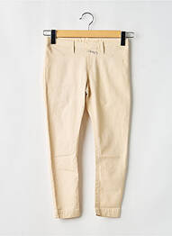 Jegging poches taille élastique beige MARITHE & FRANCOIS GIRBAUD fille