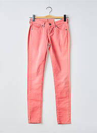 Jeans skinny taille basse taille ajustable rose PEPE JEANS fille