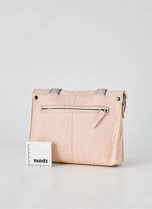 Sac doublure textile forme rectangulaire rose LEA.TONI femme