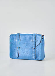 Sac fermeture fermeture aimantée forme rectangulaire bleu LEA.TONI femme
