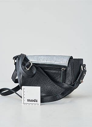 Sac multipoches forme rectangulaire argent LEA.TONI femme