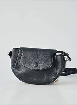 Sac fermeture fermeture aimantée forme rectangulaire noir LEA.TONI femme
