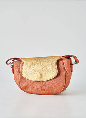 Sac fermeture fermeture aimantée forme rectangulaire or LEA.TONI femme