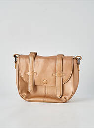 Sac fermeture fermeture aimantée forme rectangulaire marron LEA.TONI femme