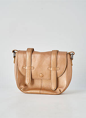 Sac fermeture fermeture aimantée forme rectangulaire marron LEA.TONI femme