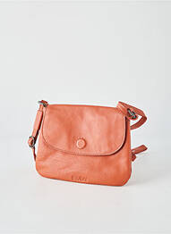 Sac fermeture fermeture aimantée forme rectangulaire marron LEA.TONI femme