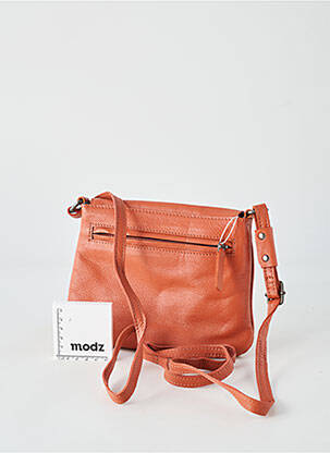 Sac fermeture fermeture aimantée forme rectangulaire marron LEA.TONI femme