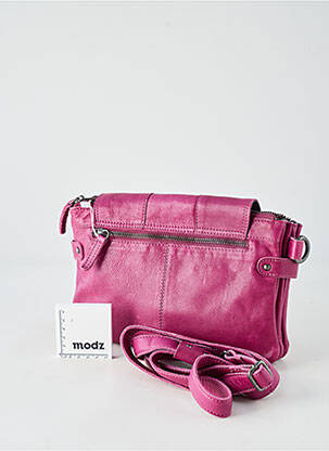 Sac fermeture fermeture aimantée forme rectangulaire violet LEA.TONI femme