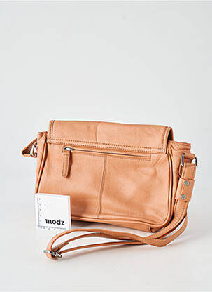 Sac multipoches forme rectangulaire marron LEA.TONI femme