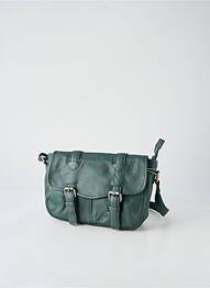Sac multipoches forme rectangulaire vert LEA.TONI femme