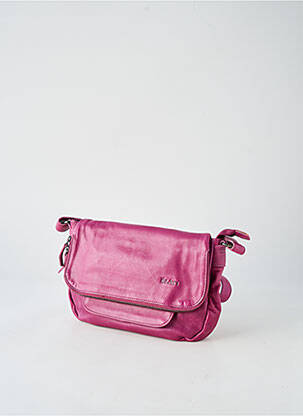 Sac doublure textile forme rectangulaire violet LEA.TONI femme