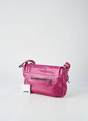 Sac doublure textile forme rectangulaire violet LEA.TONI femme
