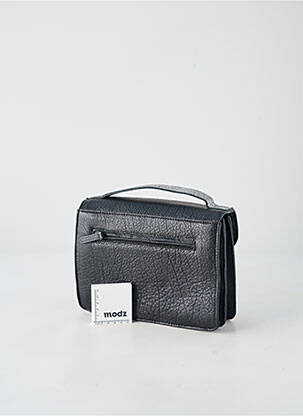 Sac multipoches forme rectangulaire noir LEA.TONI femme