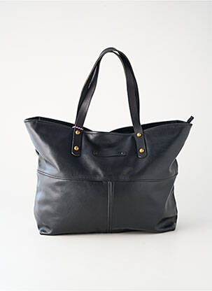 Sac doublure textile forme rectangulaire marron LOULOU DE NANTES femme