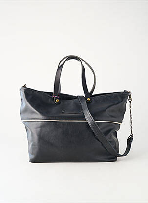 Sac doublure textile forme rectangulaire marron LOULOU DE NANTES femme