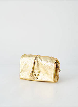 Sac multipoches forme rectangulaire or VIRGINIE DARLING femme