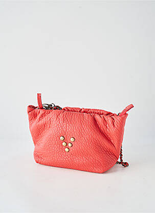 Sac doublure textile forme rectangulaire rouge VIRGINIE DARLING femme