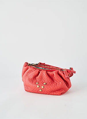 Sac doublure textile forme rectangulaire rouge VIRGINIE DARLING femme