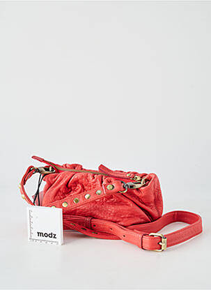 Sac doublure textile forme rectangulaire rouge VIRGINIE DARLING femme